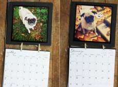 CALENDÁRIO COM FOTOS DO INSTAGRAM