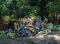 AAKASH NIHALANI – TAPE STREET ART