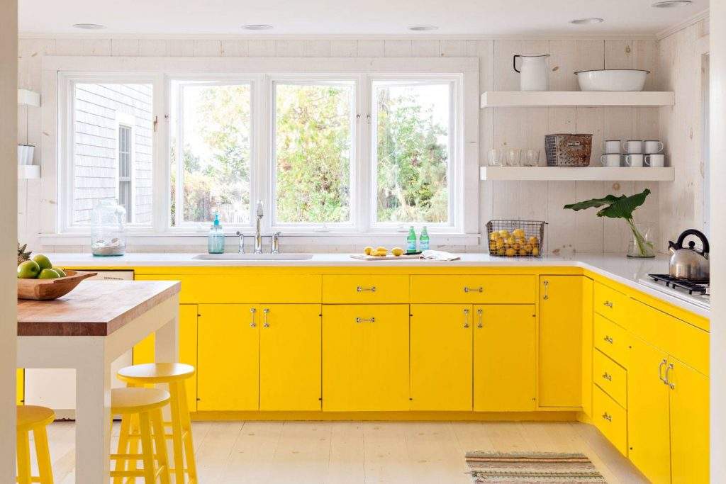 Cozinhas amarelas