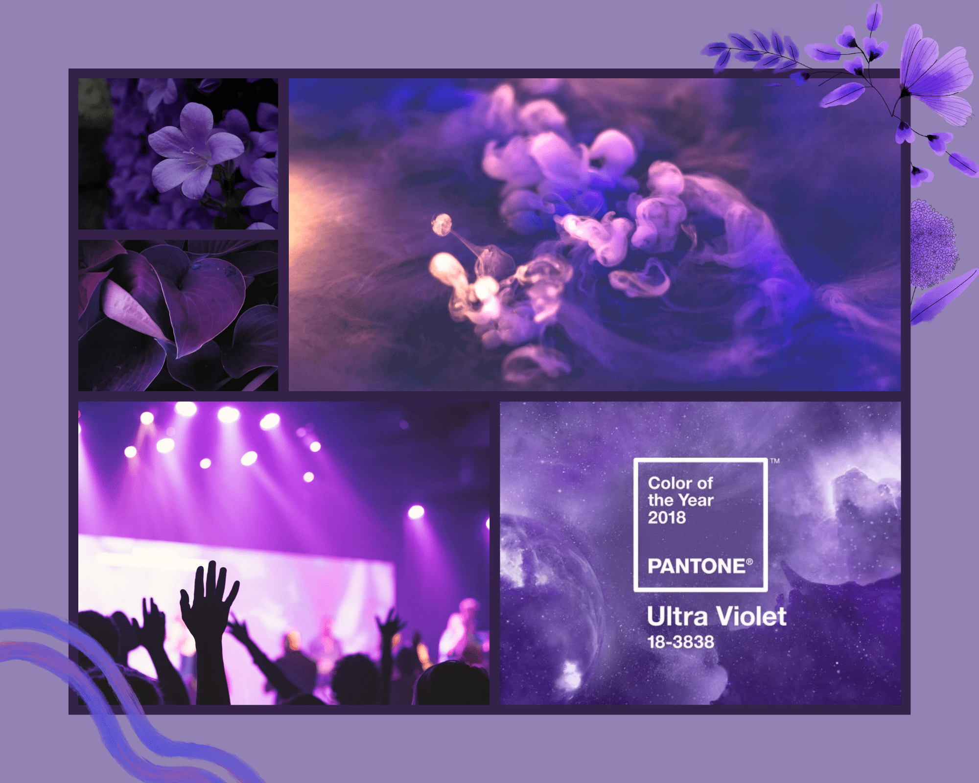 Cor Pantone 2018: Ultra Violet